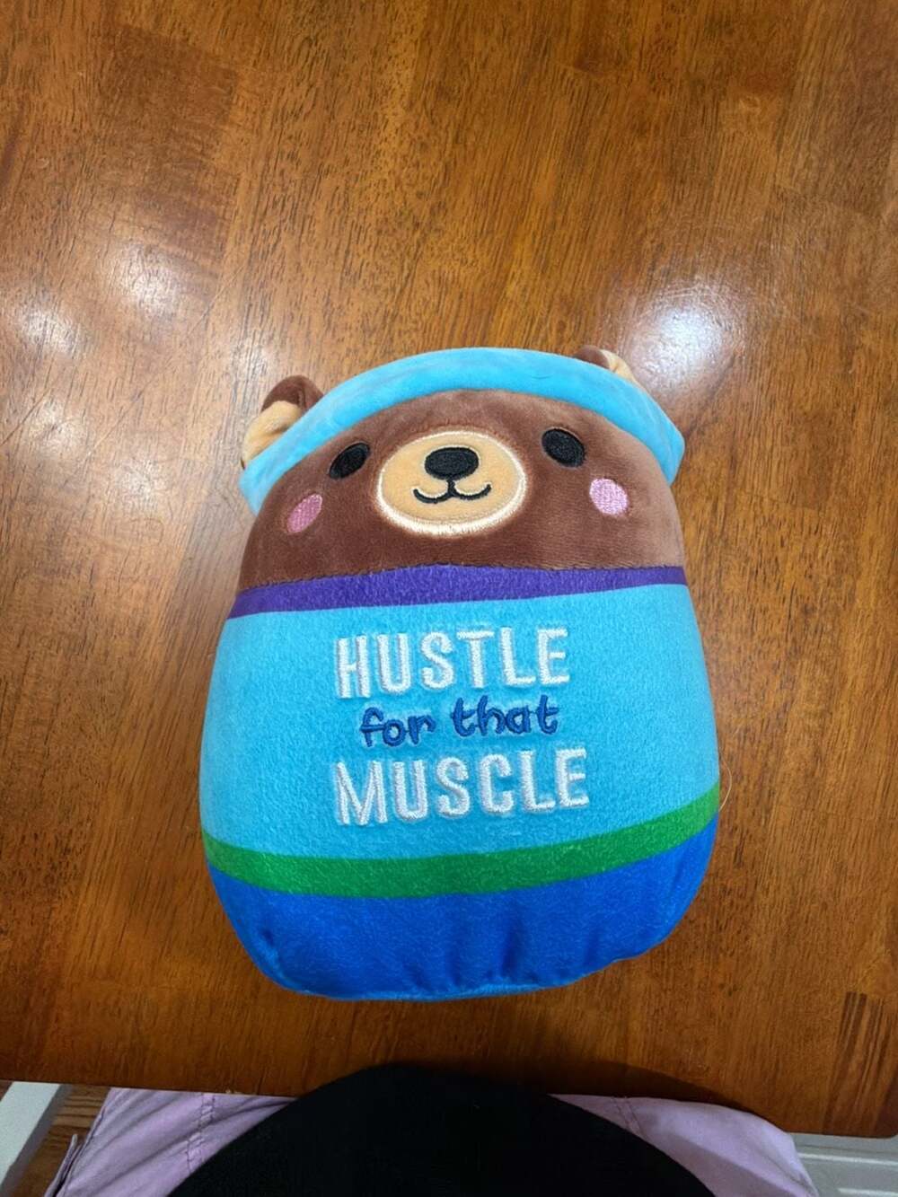 Squishmallows Omar the Bear Wellness Squad Plush 8 Inch